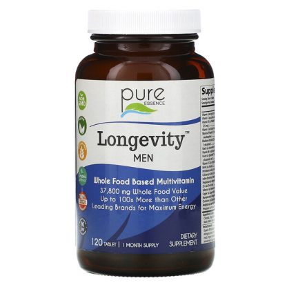 Pure Essence, Longevity Men, 120 Tablet