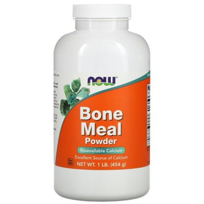 NOW Foods, Bone Meal Powder, 1 lb (454 g)