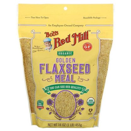 Bob's Red Mill, Organic Golden Flaxseed Meal, 16 oz (453 g)