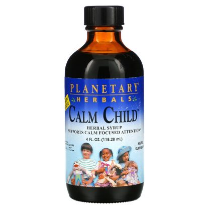 Planetary Herbals, Calm Child, Herbal Syrup, 4 fl oz (118.28 ml)