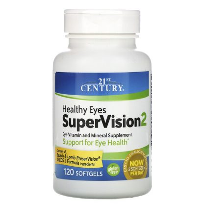 21st Century, Healthy Eyes SuperVision2, 120 Softgels