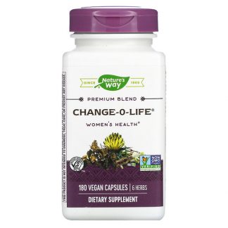 Nature's Way, Change-O-Life, Women's Health, 180 Vegan Capsules