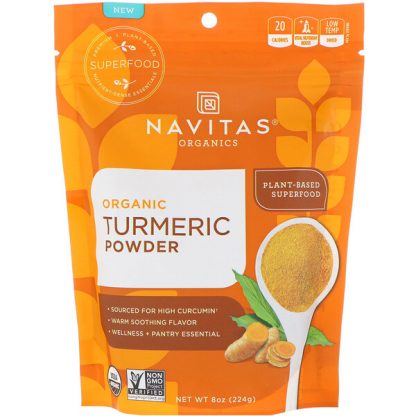 Navitas Organics, Organic Turmeric Powder, 8 oz (224 g)