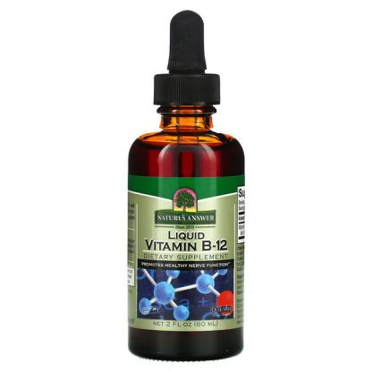 Nature's Answer, Liquid Vitamin B-12, 2 fl oz (60 ml)