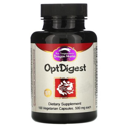 Dragon Herbs, OptDigest, 500 mg, 100 Vegetarian Capsules