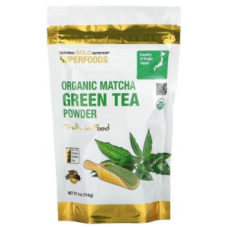 California Gold Nutrition, SUPERFOODS, Matcha Green Tea Powder, 4 oz (114 g)