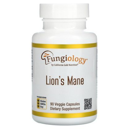 California Gold Nutrition, Lion's Mane, 90 Veggie Capsules