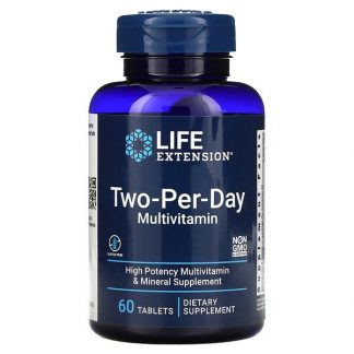 Life Extension, Two-Per-Day Multivitamin, 60 Tablets