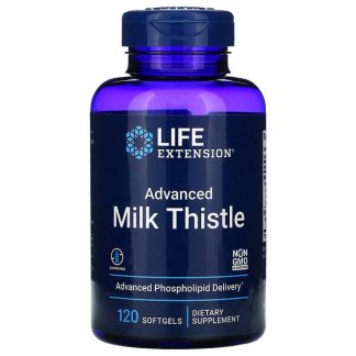 Life Extension, Advanced Milk Thistle, 120 Softgels