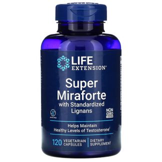 Life Extension, Super Miraforte with Standardized Lignans, 120 Vegetarian Capsules