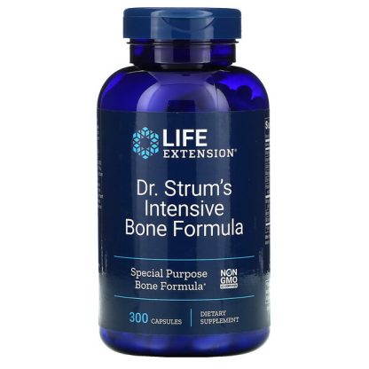 Life Extension, Dr. Strum's Intensive Bone Formula, 300 Capsules