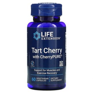 Life Extension, Tart Cherry with CherryPURE, 60 Vegetarian Capsules