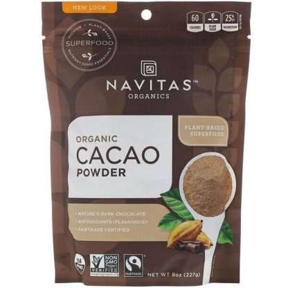 Navitas Organics, Organic Cacao Powder, 8 oz (227 g)