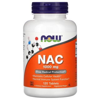 NOW Foods, NAC, 1000 mg, 120 Tablets