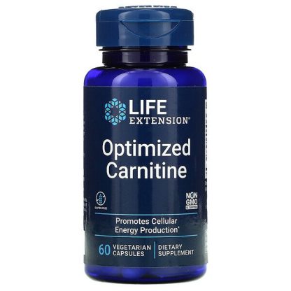 Life Extension, Optimized Carnitine, 60 Vegetarian Capsules