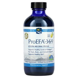 Nordic Naturals, ProEFA - 3-6-9, Lemon, 8 fl oz (237 ml)