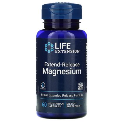 Life Extension, Extend-Release Magnesium, 60 Vegetarian Capsules