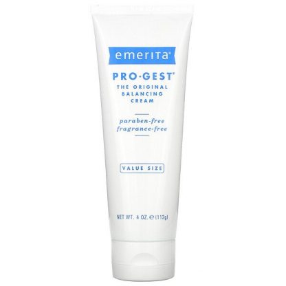 Emerita, Pro-Gest, Balancing Cream, Fragrance-Free, 4 oz (112 g)