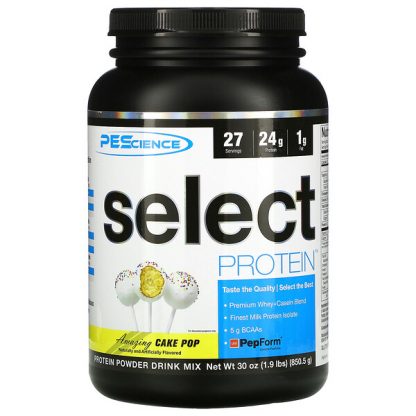 PEScience, Select Protein, Amazing Cake Pop, 1.9 lbs (850.5 g)