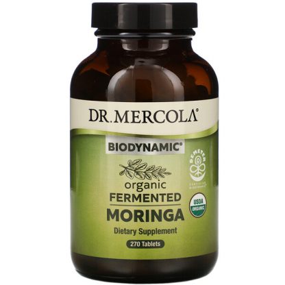 Dr. Mercola, Biodynamic, Organic Fermented Moringa, 270 Tablets