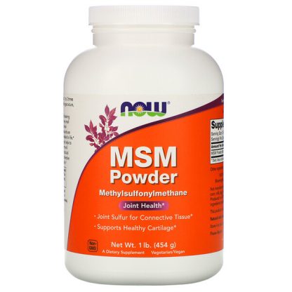 NOW Foods, MSM Powder, 1 lb (454 g)