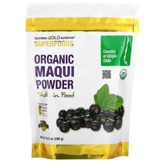 California Gold Nutrition, SUPERFOODS, Organic Maqui Powder, 8.5 oz (240 g)