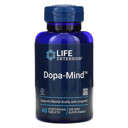 Life Extension, Dopa-Mind, 60 Vegetarian Tablets