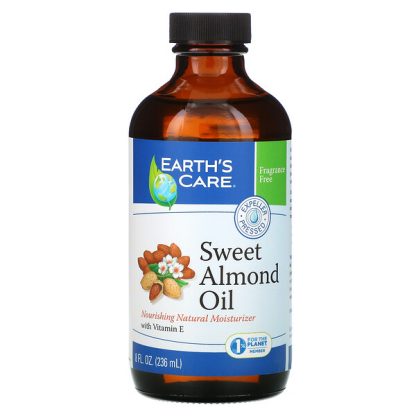 Earth's Care, Sweet Almond Oil, 8 fl oz (236 ml)