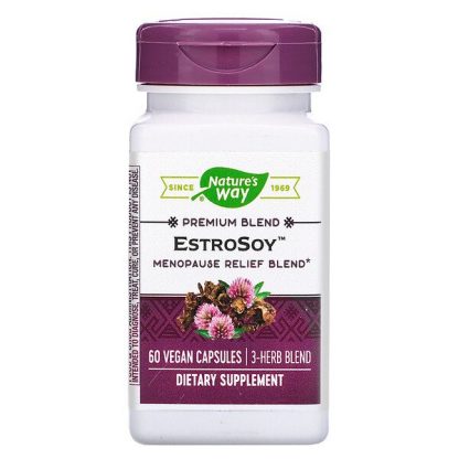 Nature's Way, EstroSoy, Menopause Relief Blend, 60 Vegan Capsules