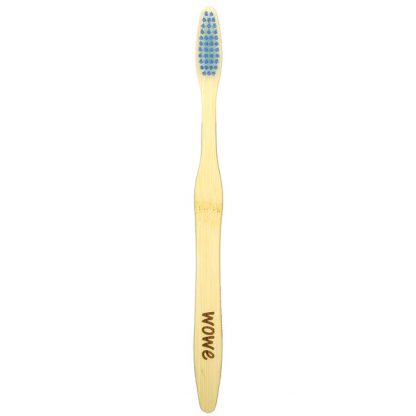 Wowe, ColorBurst, Bamboo Toothbrush, Blue, 1 Toothbrush