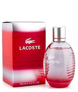 mens lacoste red aftershave