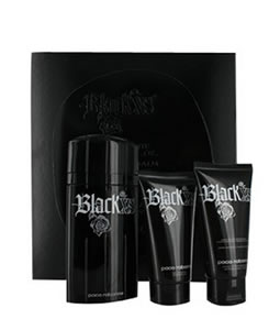 PACO RABANNE BLACK XS EDT GIFT SET FOR MEN