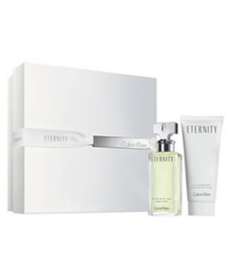 CALVIN KLEIN ETERNITY 2 PCS EDP GIFT SET FOR WOMEN