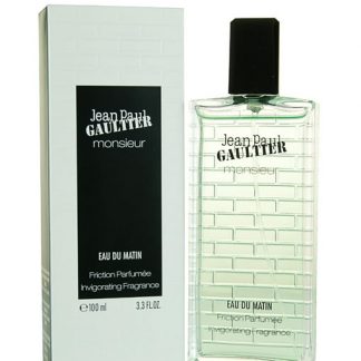 JEAN PAUL GAULTIER JPG MONSIEUR EAU DU MATIN FRICTION PARFUMEE INVIGORATING FRAGRANCE FOR MEN