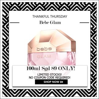 BEBE GLAM EDP FOR WOMEN 100ML [THANKFUL THURSDAY SPECIAL]