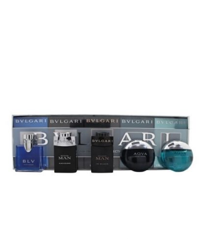 BVLGARI 5 MINI GIFT SET FOR MEN