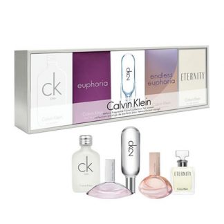 CALVIN KLEIN CK DELUXE FRAGRANCE TRAVEL COLLECTION GIFT SET 2 FOR WOMEN