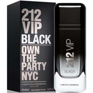 CAROLINA HERRERA 212 VIP BLACK EDP FOR MEN