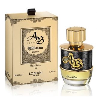 LOMANI AB SPIRIT MILLIONAIRE BLACK ROSE EDP FOR WOMEN