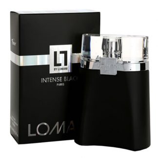 LOMANI INTENSE BLACK EDT FOR MEN