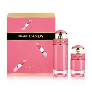 PRADA CANDY GLOSS 2PCS GIFT SET FOR WOMEN