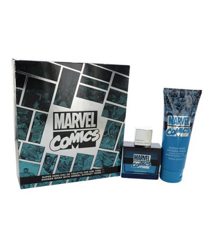 MARVEL COMICS SUPER HERO EDT 2 PC GIFT SET FOR MEN