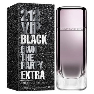 CAROLINA HERRERA 212 VIP BLACK EXTRA LIMITED EDITION EDP FOR MEN