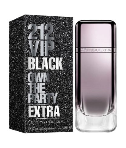 CAROLINA HERRERA 212 VIP BLACK EXTRA LIMITED EDITION EDP FOR MEN