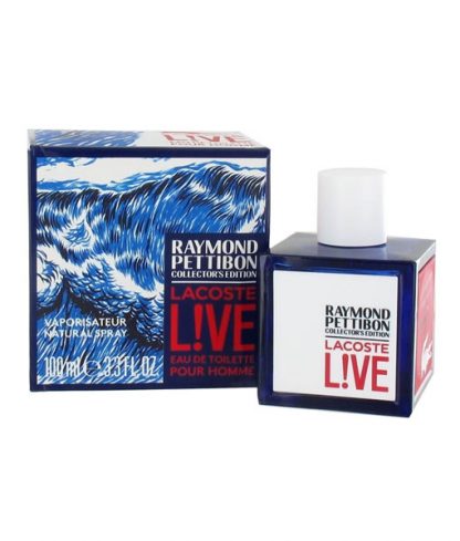 LACOSTE LIVE RAYMOND PETTIBON COLLECTOR'S EDITION EDT FOR MEN