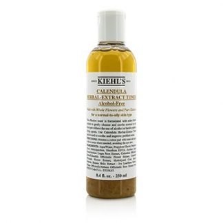 KIEHL'S CALENDULA HERBAL EXTRACT ALCOHOL-FREE TONER - FOR NORMAL TO OILY SKIN TYPES  250ML/8.4OZ