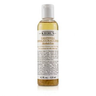 KIEHL'S CALENDULA HERBAL EXTRACT ALCOHOL-FREE TONER - FOR NORMAL TO OILY SKIN TYPES  125ML/4.2OZ