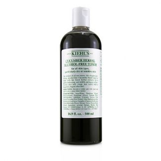 KIEHL'S CUCUMBER HERBAL ALCOHOL-FREE TONER - FOR DRY OR SENSITIVE SKIN TYPES  500ML/16.9OZ