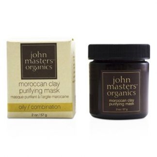 JOHN MASTERS ORGANICS MOROCCAN CLAY PURIFYING MASK (FOR OILY/ COMBINATION SKIN)  57G/2OZ