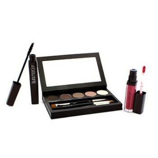 LAURA MERCIER NUDE SMOKY EYE PALETTE COLLECTION (1XMASCARA, 1XLIP GLACE, 1XCAKE EYE LINER, 4XEYE COLOUR, 3XBRUSH)  10PCS